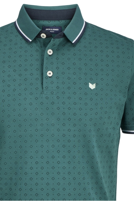 Jack & Jones jprpaulos play aop blu. ss polo